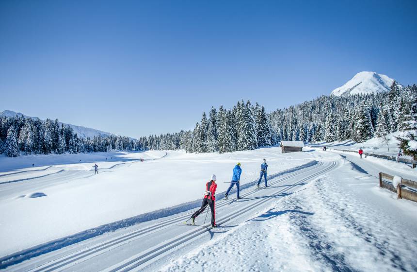 Langläufer in Tirol