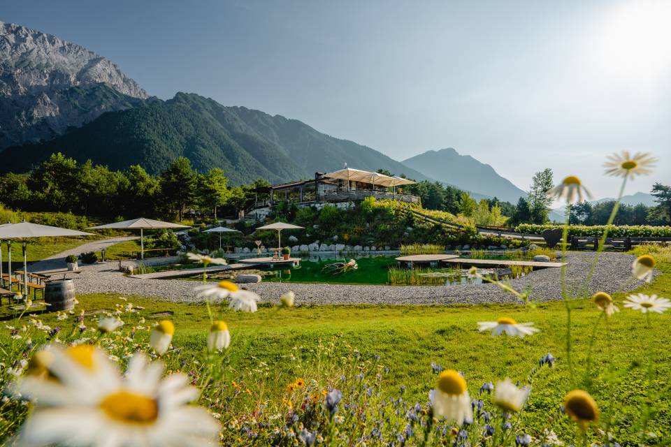 Die Stöttlalm: Einkehren am Golfrundwanderweg - Alpenresort Schwarz